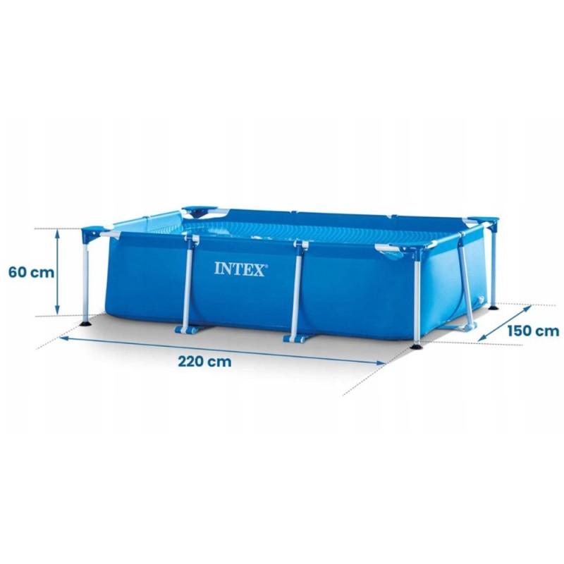 Бассейн каркасный Intex 220x150x60 см (28270NP) 28270 - фото 2 | Ugolok.by