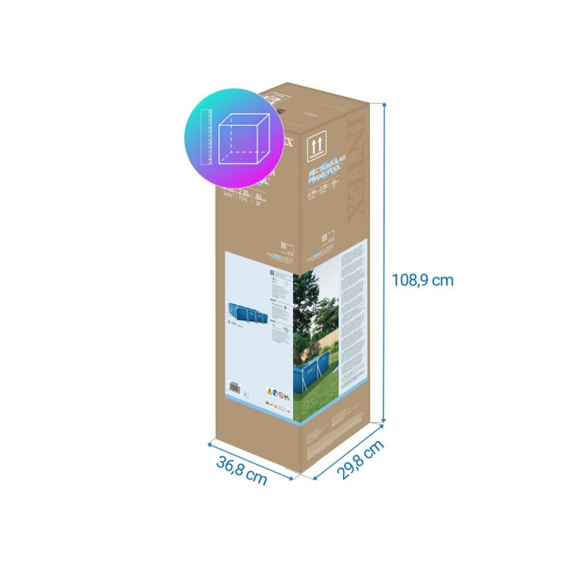 Бассейн каркасный Intex 450x220x84 см (28273NP) 28273 - фото 8 | Ugolok.by