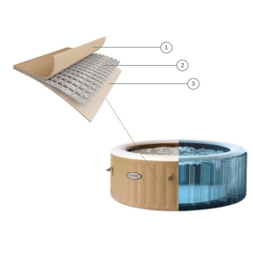 Надувной бассейн-джакузи Intex 216x71 см (28428GN)