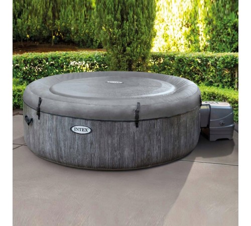 Бассейн-джакузи Intex Greywood Deluxe 196x71 см (28440GN) Бассейн-джакузи Intex Greywood Deluxe 196x71 см (28440GN)