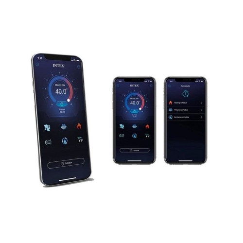 Бассейн-джакузи Intex Greywood Deluxe 216x71 см (28442GN)