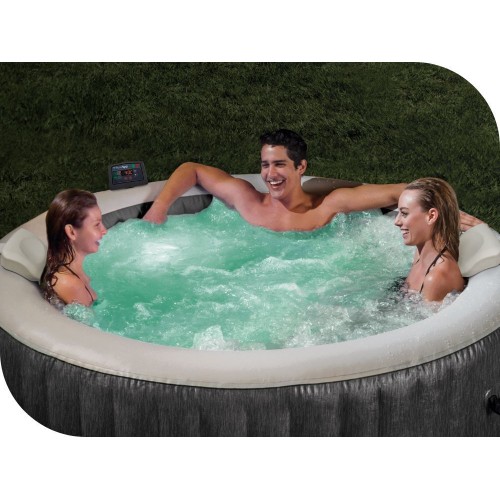 Бассейн-джакузи Intex Greywood Deluxe 216x71 см (28442GN)