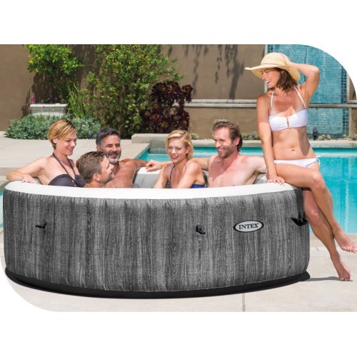 Бассейн-джакузи Intex Greywood Deluxe 216x71 см (28442GN)