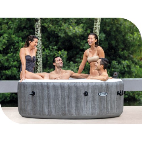 Бассейн-джакузи Intex Greywood Deluxe 216x71 см (28442GN)