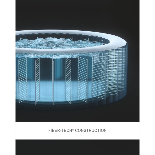 Надувной бассейн-джакузи Intex PureSpa Chevron Deluxe 6 мест (195x195x71 см) Надувной бассейн-джакузи Intex PureSpa Chevron Deluxe 6 мест (195x195x71 см)