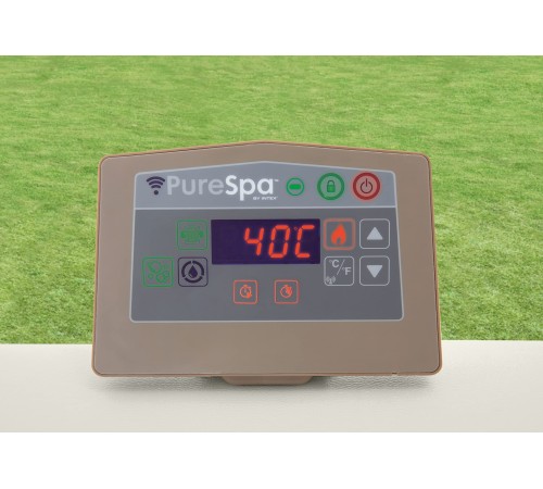 Надувной бассейн-джакузи Intex PureSpa Chevron Deluxe 4 места (175x175x71 см) Надувной бассейн-джакузи Intex PureSpa Chevron Deluxe 4 места (175x175x71 см)