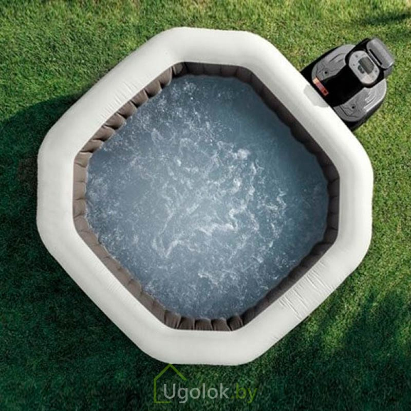 Спа-бассейн (Бассейн-джакузи) Intex Jet and Buble Deluxe 218x71 см ...