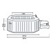 Надувной бассейн джакузи (СПА-бассейн) Intex Jet and Buble Deluxe 211x71 см (28462GN) 28462GN - фото 8 | Ugolok.by