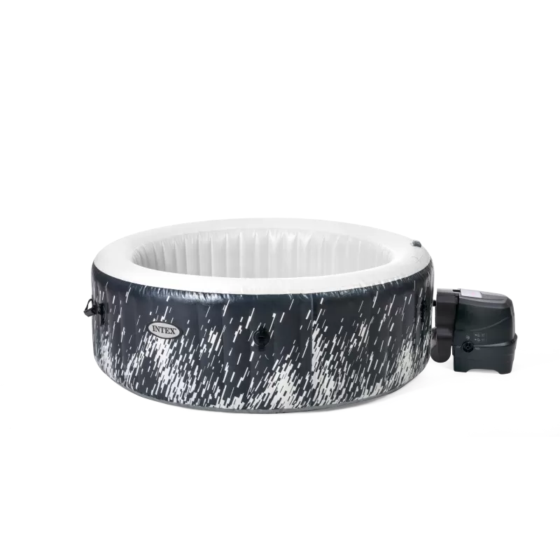 Надувной бассейн джакузи (СПА-бассейн) Intex PureSpa Plus Bubble Massage 196х196х71 см (28494) 28494NP - фото 3 | Ugolok.by