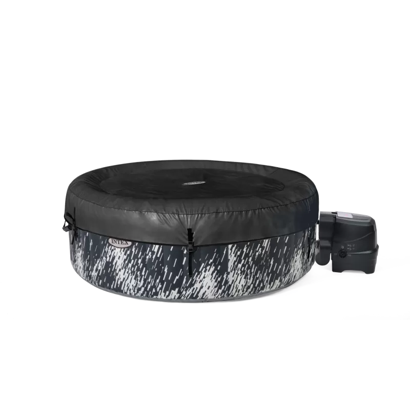 Надувной бассейн джакузи (СПА-бассейн) Intex PureSpa Plus Bubble Massage 196х196х71 см (28494) 28494NP - фото 4 | Ugolok.by
