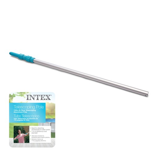 Телескопическая алюминиевая ручка 279 см Intex 29055