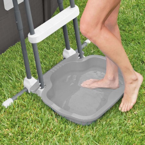 Ванночка для ног под лестницу бассейна Intex 56х46х9 см (29080) Ванночка для ног под лестницу бассейна Intex 56х46х9 см (29080)