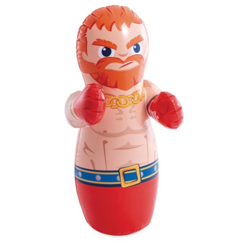 Игрушка-неваляшка надувная Intex Боец 3+ (44672)