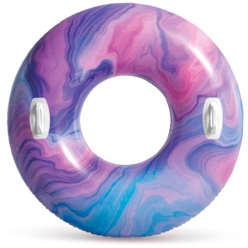 Надувной круг с ручками Волны 114см INTEX 56267 (фиолетовый) Надувной круг с ручками Волны 114см INTEX 56267 (фиолетовый)