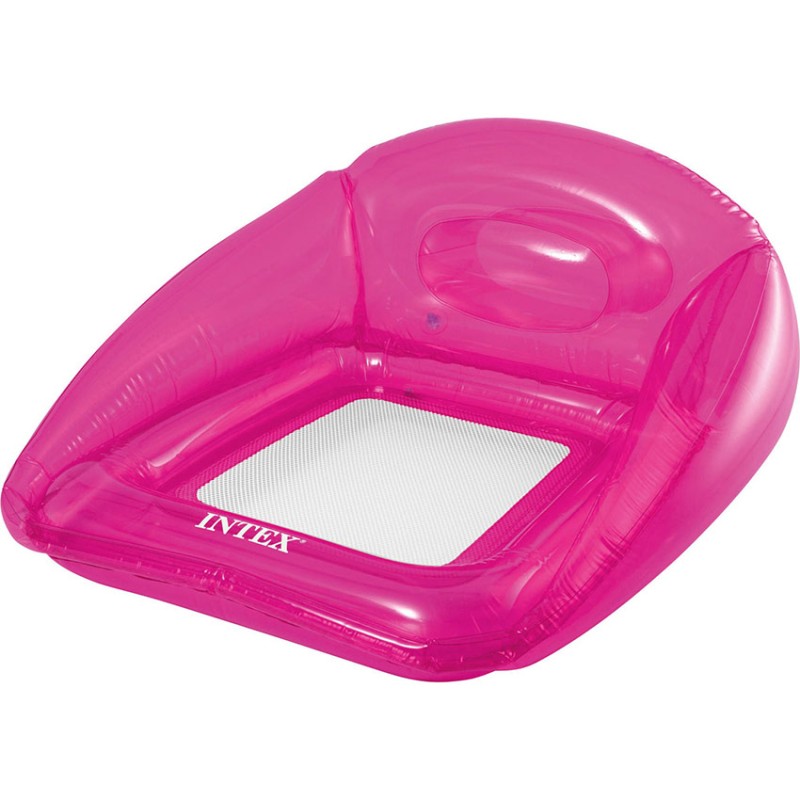 Шезлонг для плавания Intex 56802 104х102см (розовый) 56802-1 купить в Минске - интернет-магазин Ugolok.by