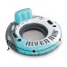 Надувной круг со спинкой Intex River Run 135 см (56825EU) бирюза