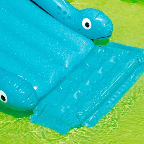 Игровой бассейн с горкой и фонтаном Intex 57166 Дино остров 191х152х58 см