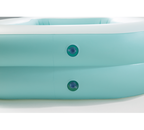 Семейный надувной бассейн Intex 229х147х46 см (57181NP) - голубой