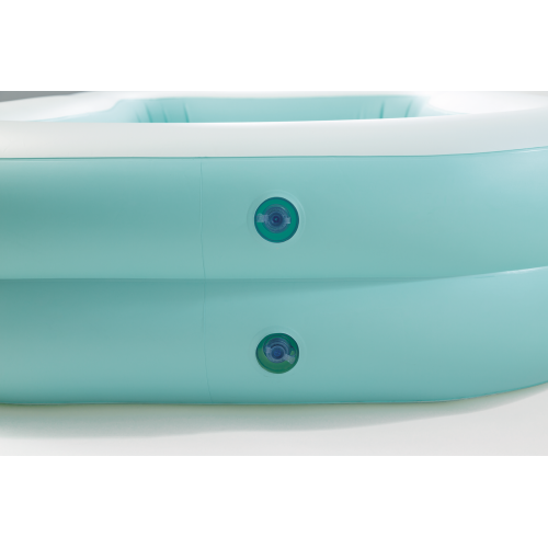 Семейный надувной бассейн Intex 229х147х46 см (57181NP) - голубой