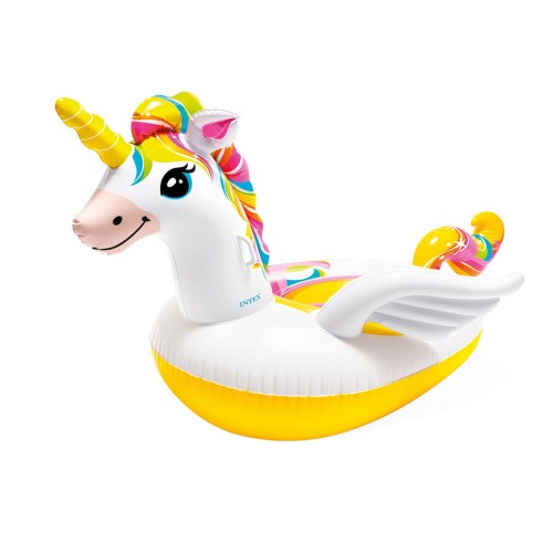 Надувная игрушка-плотик Intex Единорог 198x140x97 см (57561NP)