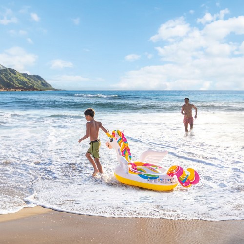 Надувная игрушка-плотик Intex Единорог 198x140x97 см (57561NP)