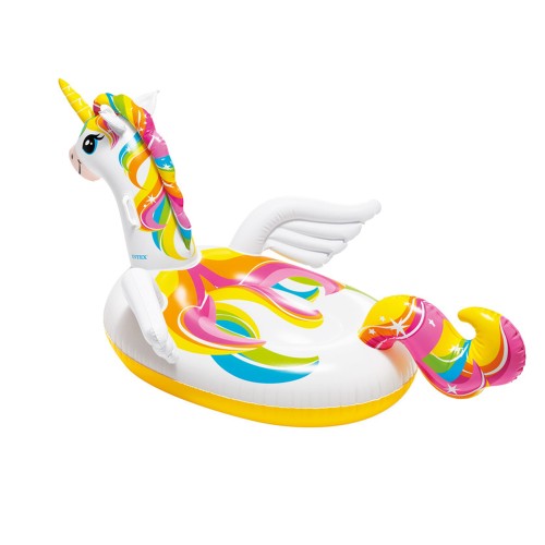 Надувная игрушка-плотик Intex Единорог 198x140x97 см (57561NP)