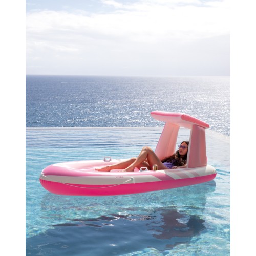 Надувной матрас для плавания Intex Pink Paradise 257х135 см 57804