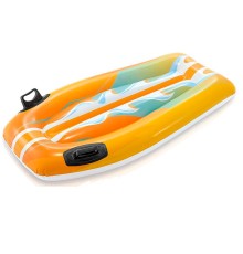 Надувной плотик с ручками желтый Intex Joy Rider 112x62 см (58165) 6+, желтый