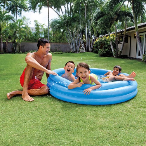 Бассейн надувной Intex Голубой кристалл 168x38 см (58446NP) Бассейн надувной Intex Голубой кристалл 168x38 см (58446NP)