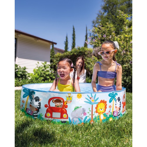 Бассейн детский складной 122х25 см (58477) Бассейн детский складной 122х25 см (58477)