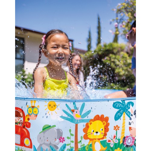 Бассейн детский складной 122х25 см (58477) Бассейн детский складной 122х25 см (58477)