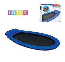 Надувной сетчатый матрас для плавания Intex 178х94 см (58836) синий