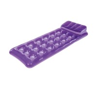 Матрас надувной с подстаканниками Intex Fashion (58890NP) фиолетовый