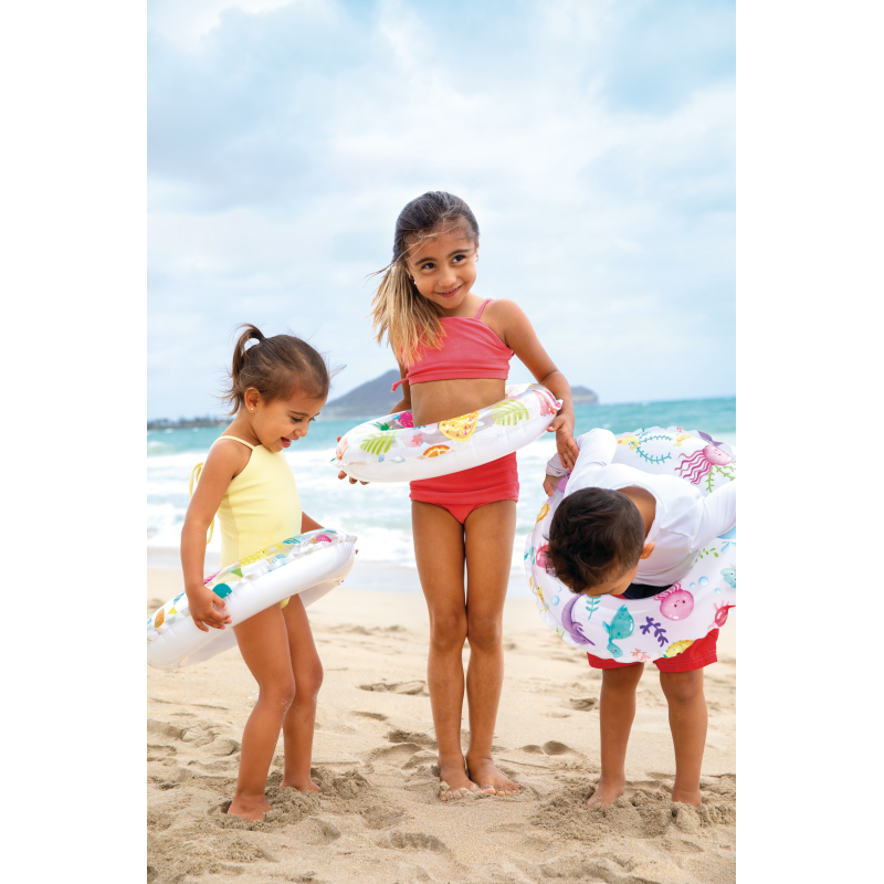 Надувной круг Lively Print 51 см Фрукты Intex 59230 3-6 лет 59230-2 - фото 2 | Ugolok.by