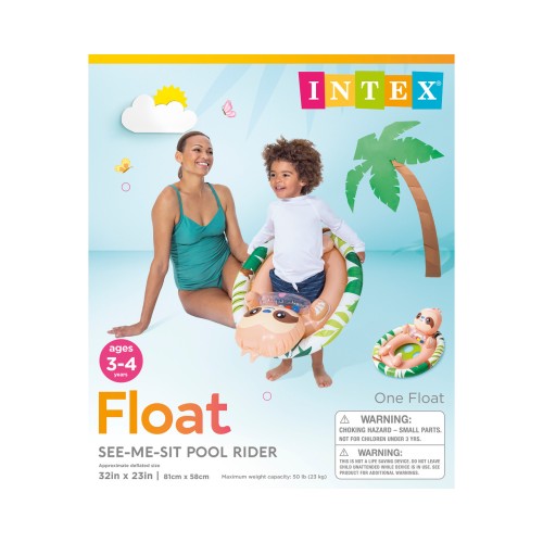 Круг с трусиками Intex «Ленивец» 59570 (3-4 года) Круг с трусиками Intex «Ленивец» 59570 (3-4 года)