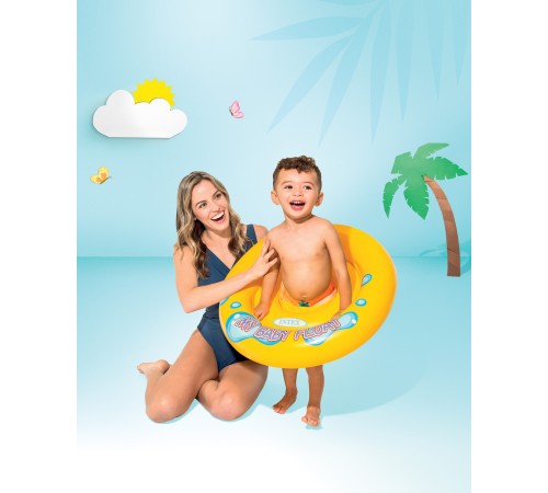 Надувной круг с трусиками Intex My Baby Float 67 см (59574NP) 1-2 года