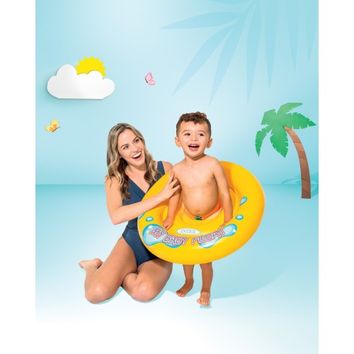 Надувной круг с трусиками Intex My Baby Float 67 см (59574NP) 1-2 года