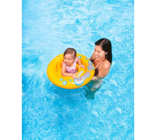 Надувной круг с трусиками Intex My Baby Float 67 см (59574NP) 1-2 года