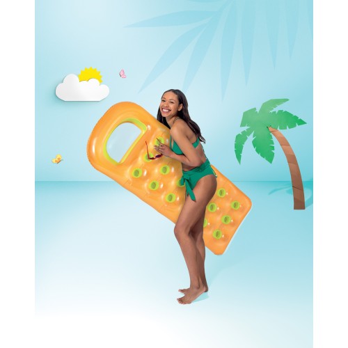 Матрас надувной Intex Suntanner 188x71 см (59895NP) оранжевый
