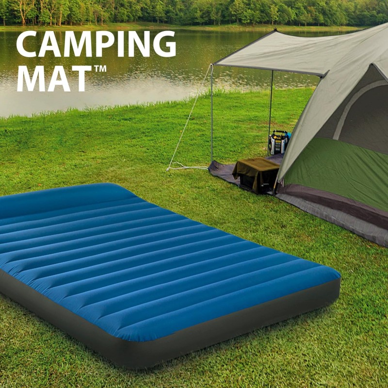 64011 Матрас надувной Truaire Outdoor Camping 99х191х22см с USB насосом