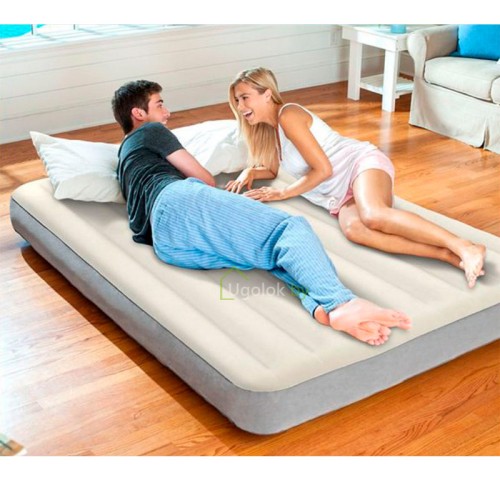 Матрас надувной Intex Deluxe Single-High, 191*137*25 см (64102) Матрас надувной Intex Deluxe Single-High, 191*137*25 см (64102)