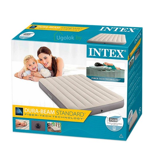 Матрас надувной Intex Deluxe Single-High, 191*137*25 см (64102) Матрас надувной Intex Deluxe Single-High, 191*137*25 см (64102)