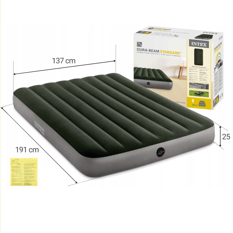 Матрас надувной Prestige 191x137x25 см (64108) 64108 купить в Минске - интернет-магазин Ugolok.by