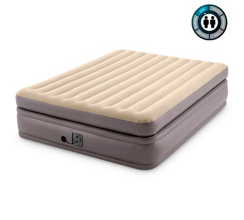 Матрас надувной Intex Prime Comfort Elevated Airbed 203x152x51 64164