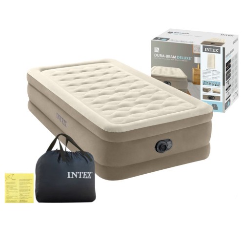 Кровать самонадувная Intex Ultra Plush, 191х99х46 см (64426)