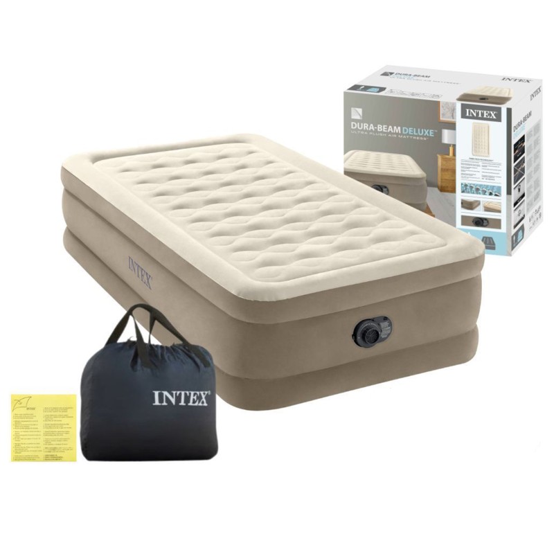 Кровать самонадувная Intex Ultra Plush, 191х99х46 см (64426) 64426 купить в Минске - интернет-магазин Ugolok.by