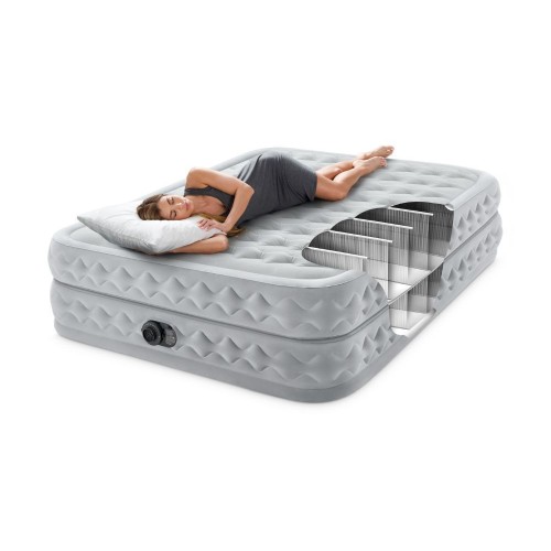 Надувная кровать Intex 64490 Supreme Air-Flow 203x152x51 см - двуспальная