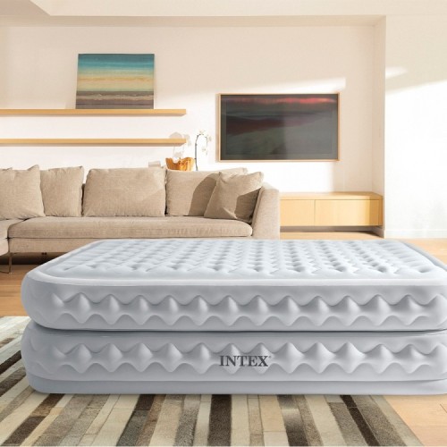 Надувная кровать Intex 64490 Supreme Air-Flow 203x152x51 см - двуспальная Надувная кровать Intex 64490 Supreme Air-Flow 203x152x51 см - двуспальная