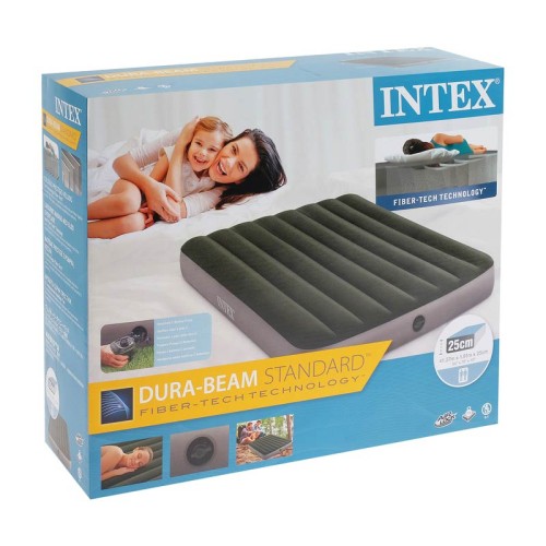 Матрас надувной с насосом Intex Standartd Prestige, 191*137*25 см (64778) Матрас надувной с насосом Intex Standartd Prestige, 191*137*25 см (64778)