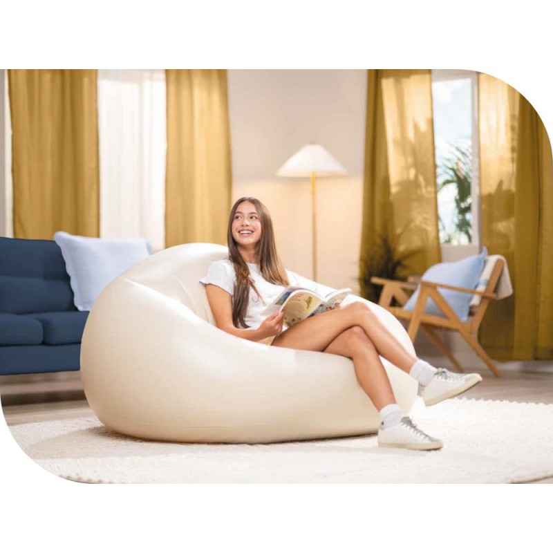 Надувное кресло BEANLESS BAG Intex 66505NP 66505NP - фото 4 | Ugolok.by